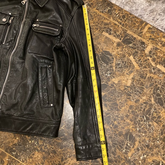 Hugo Boss Leather Bomber - Picture 8 of 15